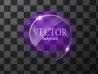 Cam vektör düğmesi düzlemi. Kolay düzenlenebilir arkaplan