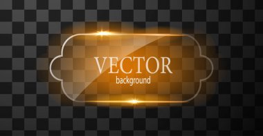 Cam vektör düğmesi düzlemi. Kolay düzenlenebilir arkaplan