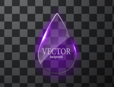 Cam vektör düğmesi düzlemi. Kolay düzenlenebilir arkaplan