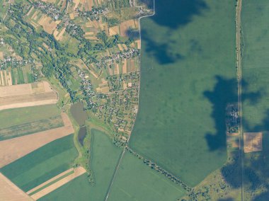 Ukrayna 'nın yüksek manzarası.