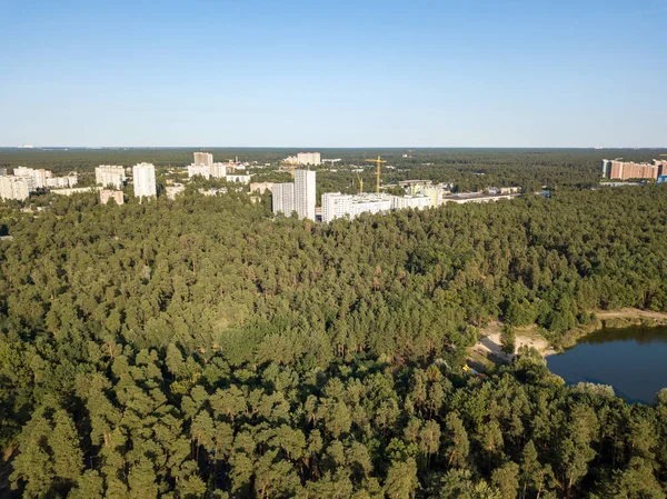 Hava aracı görüntüsü. Çamlı Kiev Parkı.