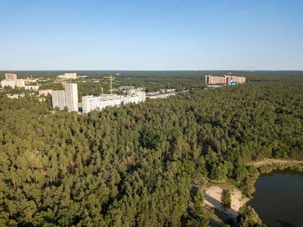 Hava aracı görüntüsü. Çamlı Kiev Parkı.