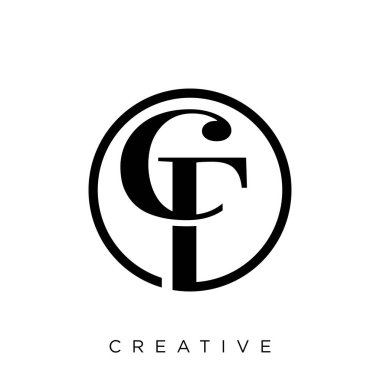 cf lüks logo tasarımı simgesi
