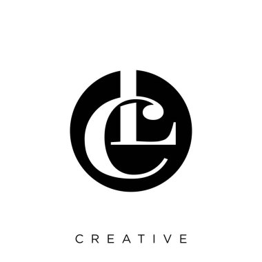 cl lüks logo tasarım simgesi