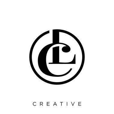 cl lüks logo tasarım simgesi