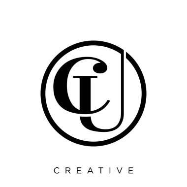cu lüks logo tasarımı simgesi