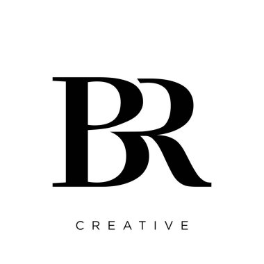 br lüks logo tasarım vektörü