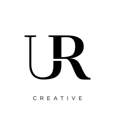 Lüks logo tasarımı vektör simgesi