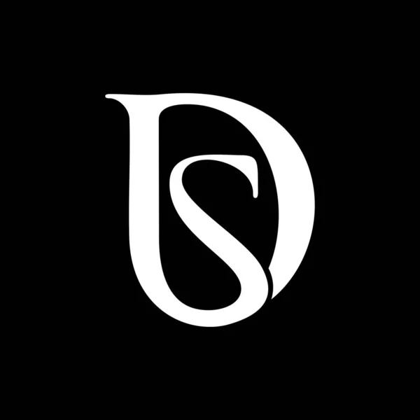 Luxe Logo Design Vecteur — Image vectorielle
