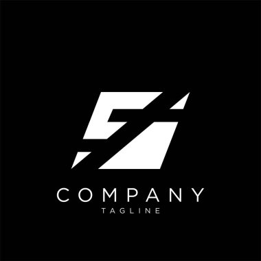 Logo tasarım vektör simgesi