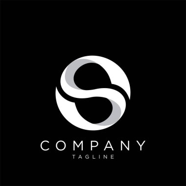 lüks daire logo tasarım vektör simgesi