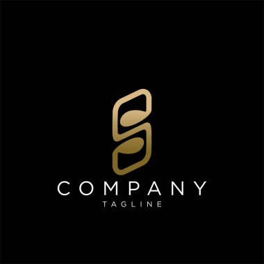 Lüks logo tasarım vektör simgesi