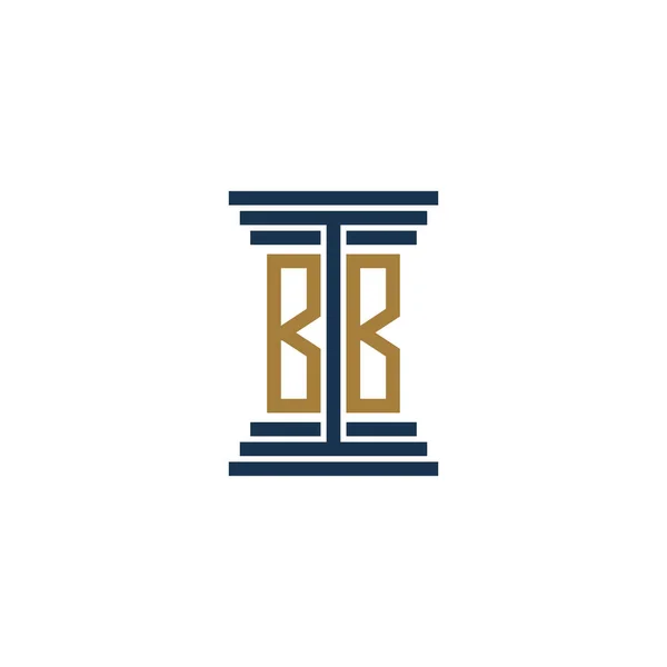 Символ Векторного Дизайна Логотипа Law — стоковый вектор