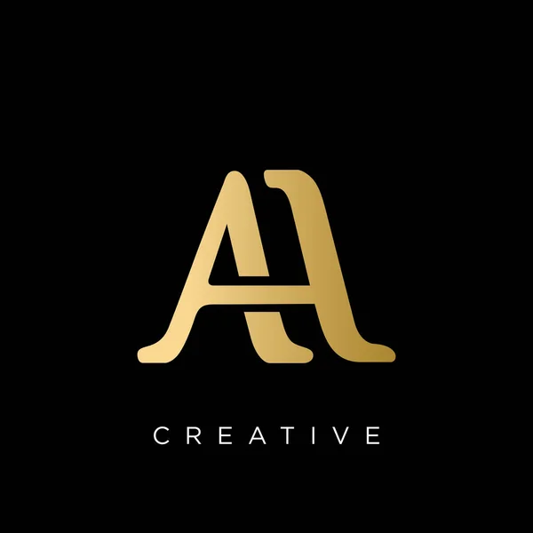 Luxe Logo Design Vectoriel Icône Symbole — Image vectorielle