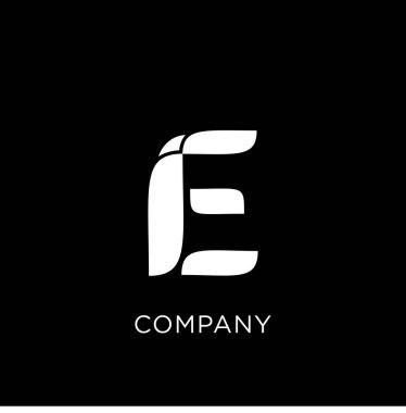 Soyut logo tasarım vektör simgesi