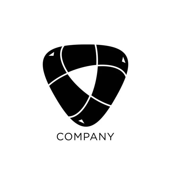 Orzeł Cyfrowe Logo Projekt Wektor Symbol Ikona — Wektor stockowy