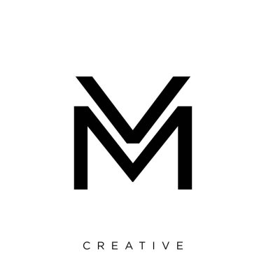 vm modern logo tasarım vektör simgesi