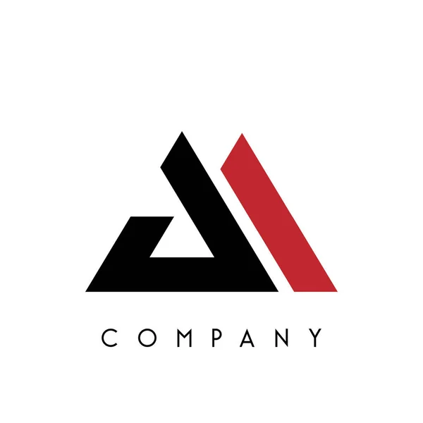 Logo Cuadrado Diseño Vector Icono Símbolo — Vector de stock