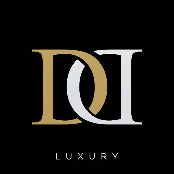 Logo Design Vector Icon Symbol Luxury — Stock Vector