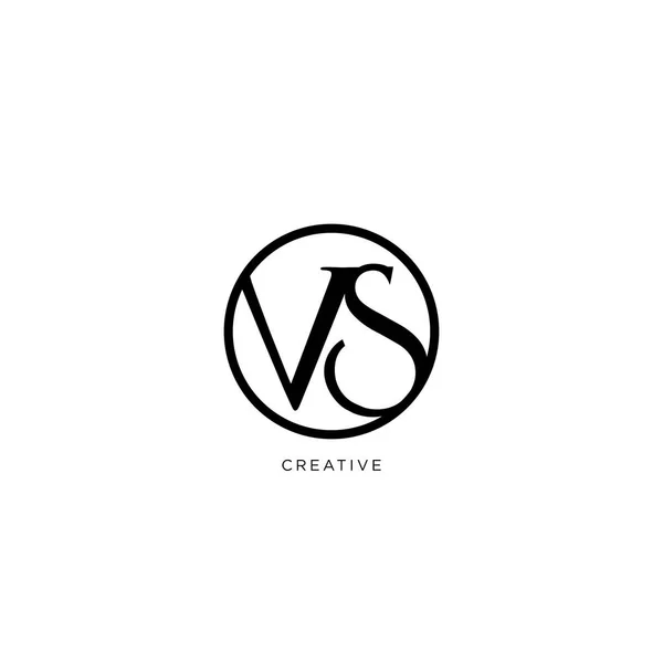 Lyx Bokstav Logotyp Design Vektor Symbol — Stock vektor