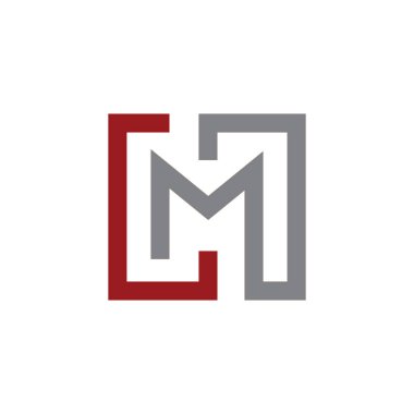 Im logo tasarım vektör simgesi lüksü