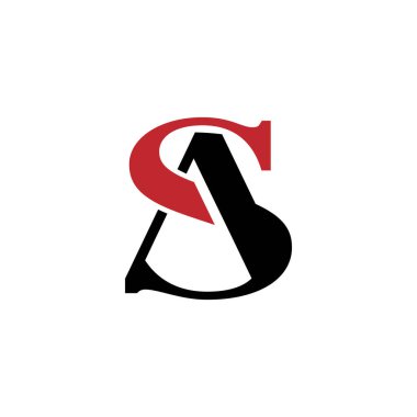 sa ya da premium logo tasarım vektör simgesi olarak lüks