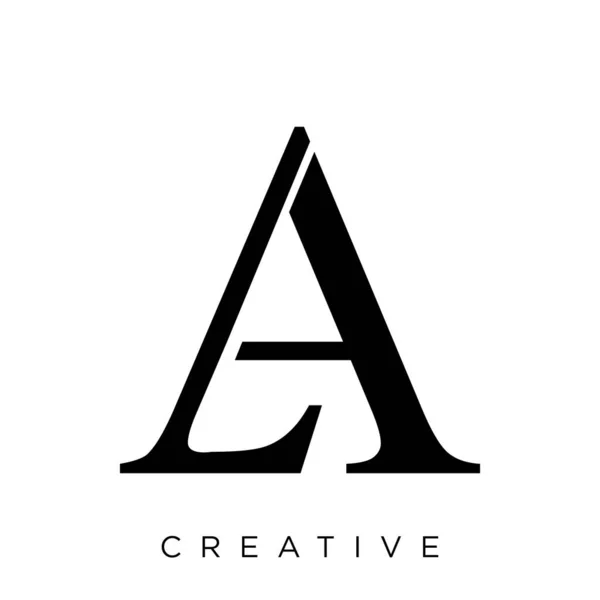 Initiales Logo Design Vectoriel Icône Symbole Luxe — Image vectorielle