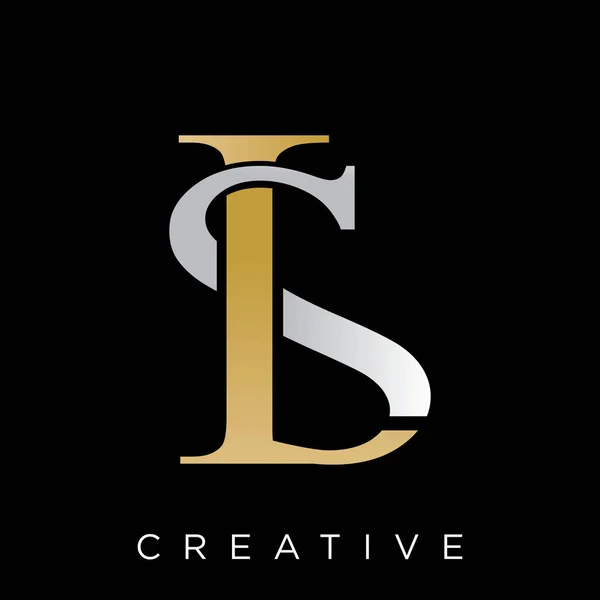 Luxe Logo Design Vectoriel Icône Symbole — Image vectorielle