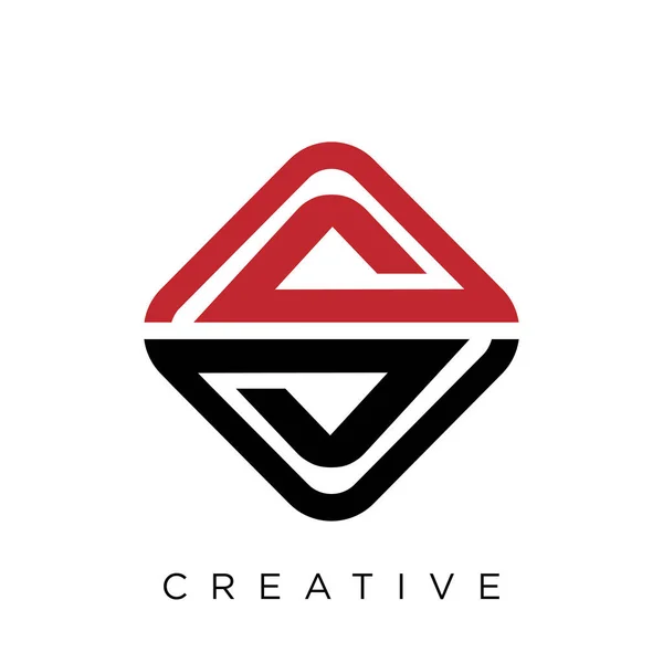 Símbolo Ícone Vetor Design Logotipo — Vetor de Stock