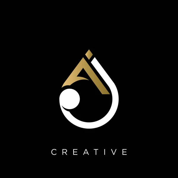 Розкішний Логотип Дизайну Векторний Значок Символ — стоковий вектор