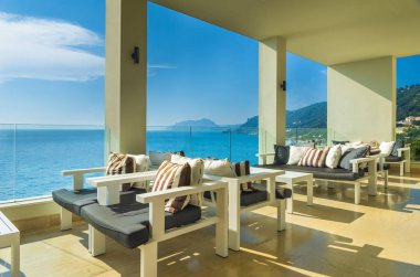 Agios Gordios beach-side otel, Corfu, Yunanistan 
