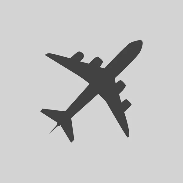 Icono Del Avión Plantilla Logotipo Avión Diseño Iconos Ilustración Vectorial — Vector de stock