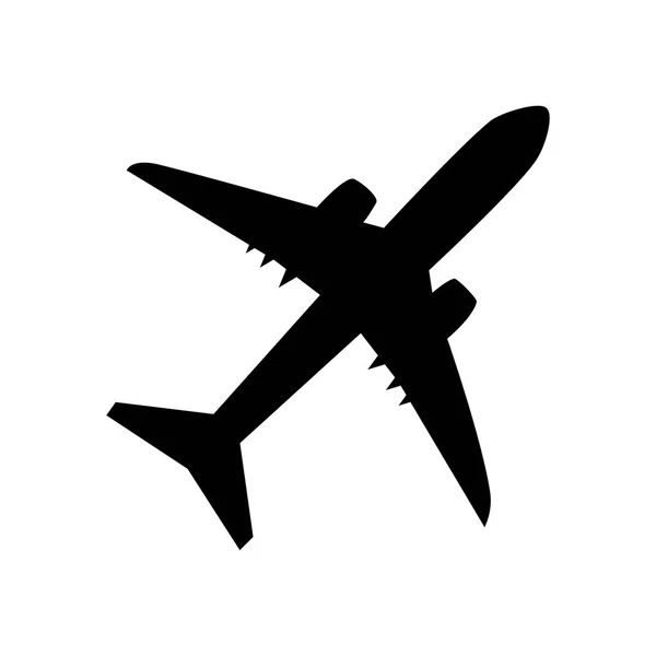 Icono Del Avión Plantilla Logotipo Avión Diseño Iconos Ilustración Vectorial — Vector de stock