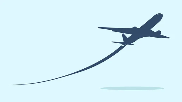Символ Літака Піктограма Літака Вгору Символ Літака Векторні Ілюстрації Eps — стоковий вектор