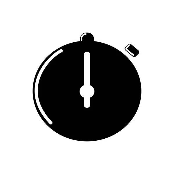 Stopwatch 스톱워치 타이머 Stopwatch 타이머 아이콘 Flat Vector Icon 어렴풋이 — 스톡 벡터