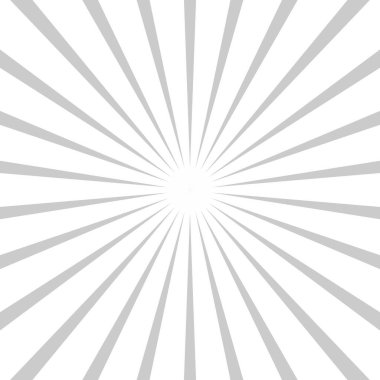 Soyut beyaz ışın yıldızı patlaması arka planda eski bir televizyondur. Vektör illüstrasyonu