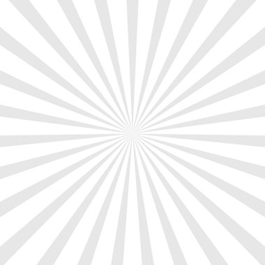 Soyut beyaz ışın yıldızı patlaması arka planda eski bir televizyondur. Vektör illüstrasyonu