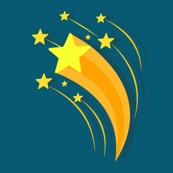 Fogos Artifício Estrelas Explodem Elementos Fundo Branco Efeito Estrela Ilustração —  Vetores de Stock