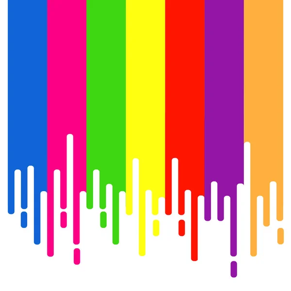 Брызги Краски Многоцветная Краска Капает Абстрактный Вектор Фона — стоковый вектор