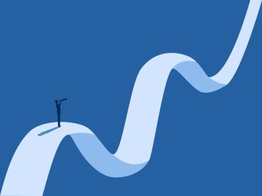 Belirsiz bir yolu olmayan iş adamları