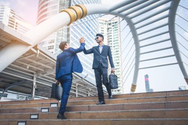 Çak bir beşlik City veren iki iş adamı