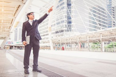 İşadamı planlama inşaat proje 