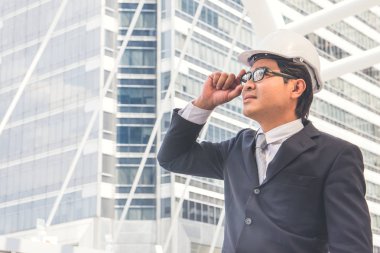 İşadamı planlama inşaat proje 