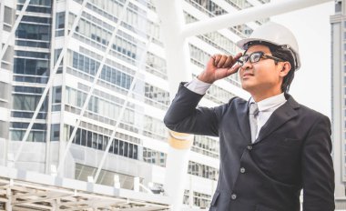 İşadamı planlama inşaat proje 