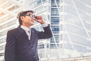 İşadamı planlama inşaat proje 