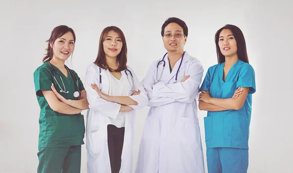 Doctor Nurse Professional Standing — Stock Photo, Image