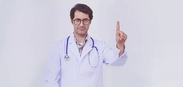 Profesjonalny Lekarz Prawdziwy Mężczyzna — Zdjęcie stockowe