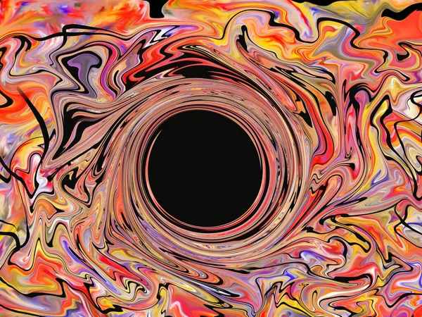 Big Bang Star Hyperspace Wars Background Hypnotic Spiral Pattern Purple — Stock Photo, Image