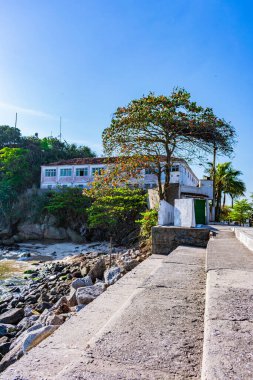 Parte da orla do Boa Viagem em Niteroi, Rio de Janeiro - Brasil. Essa regio costeira e bastante utilizada para exercicios fisicos e lazer.