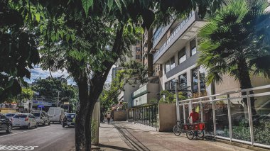 Fachada de um dos mais recentes predios em Niteroi, Rio de Janeiro - Brasil